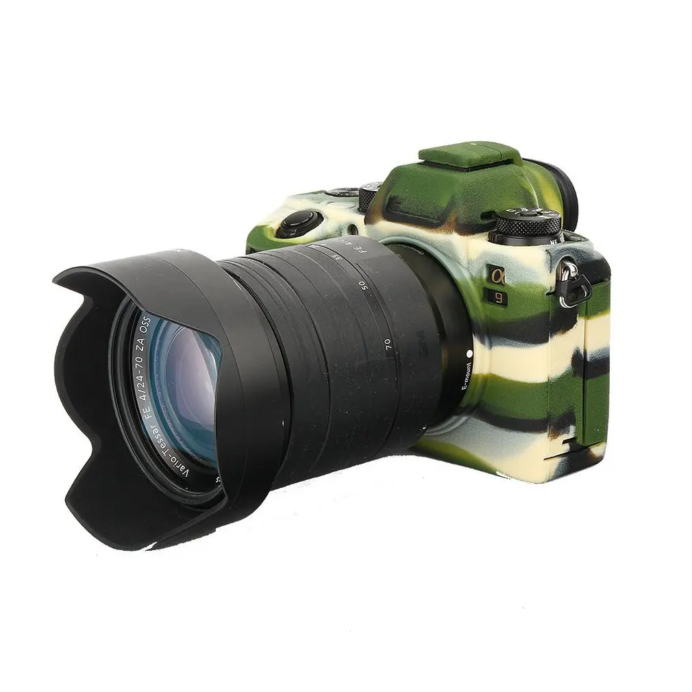 Защитный чехол для sony A9, профессиональный силиконовый резиновый чехол для камеры, съемный защитный чехол