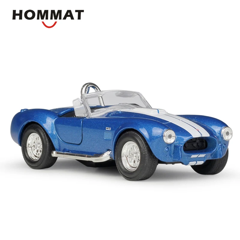 Модель игрушечного автомобиля HOMMAT 1:36 1965 Ford Shelby Cobra 427 S/C литый под давлением
