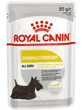 

ROYAL CANIN ROYAL CANIN DERMACOMFORT for adult dogs of all breeds with allergy pate 85g