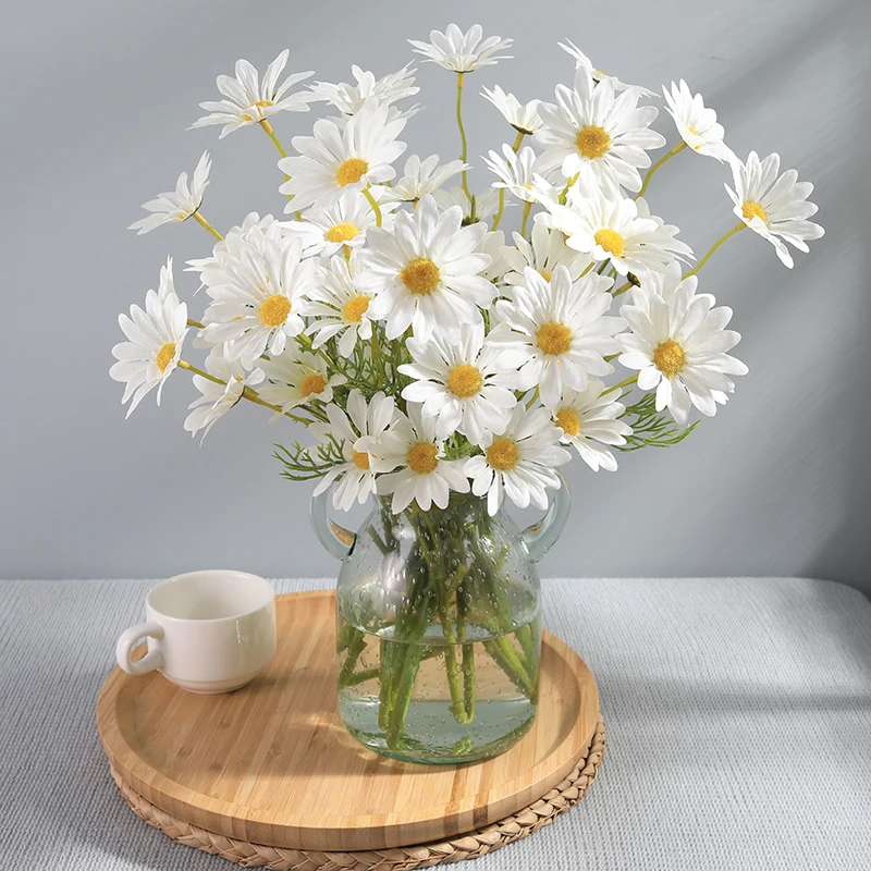 52cm Daisy Non woven Fabrics Flower Bouquet Artificial Flowers home decore fall decorations valentines day gift