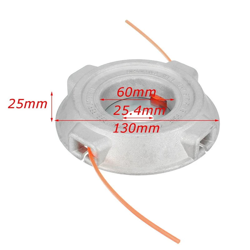 Универсальная нейлоновая косилка из алюминиевого сплава, провод для газонокосилки, режущая головка, нитка, струнная пила, газонокосилка