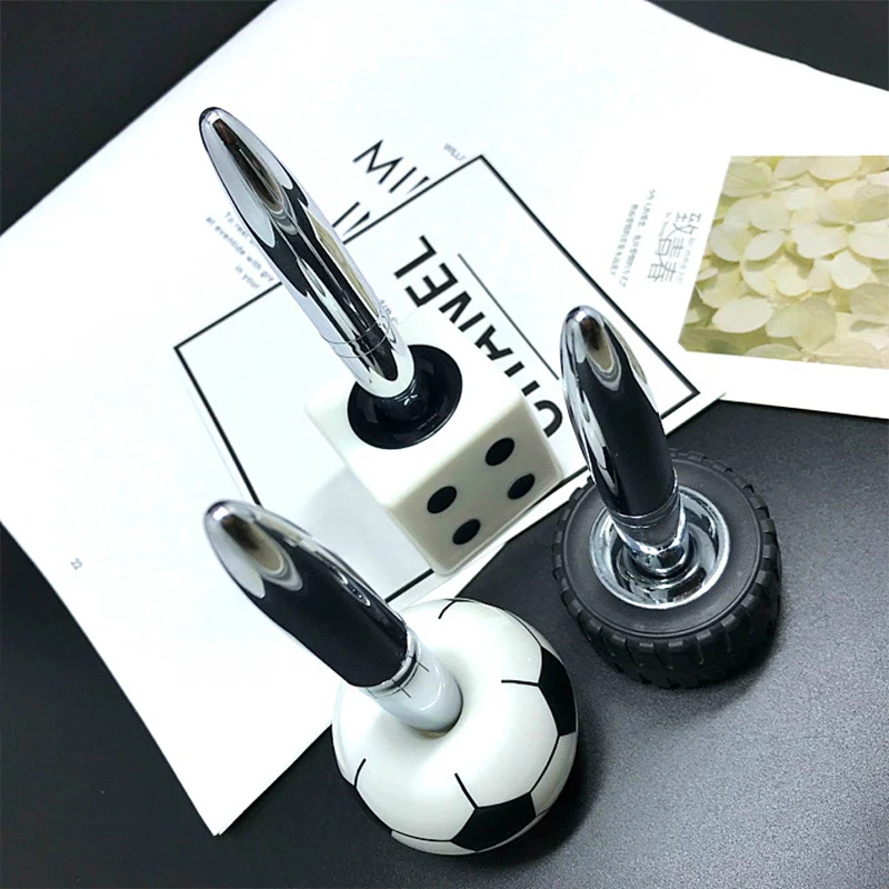 

Sieve Football Tire Modeling Desk Pen Desktop Metal Ballpoint Pen