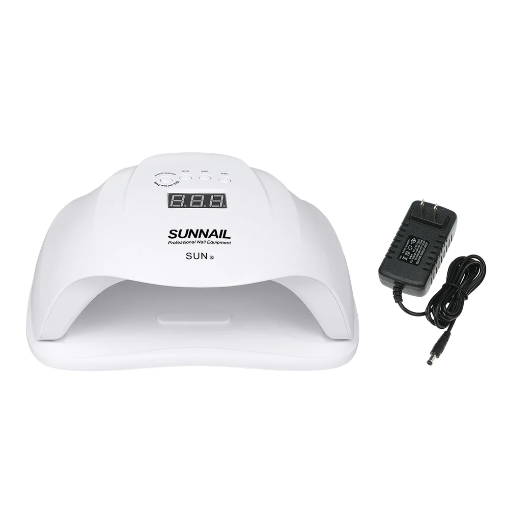 54W UV LED Nail Lamp Sunlight Nail Gail Dryer Machine Professional Fingernails Toenails Curing Equipment Nail Art Tool