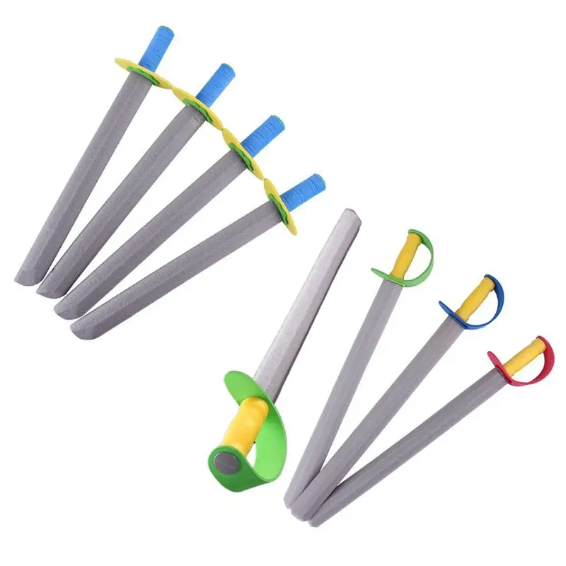 

4Pcs/Set Creative EVA Foam Sword Knife Weapon Safe Performance Props Cosplay Toy