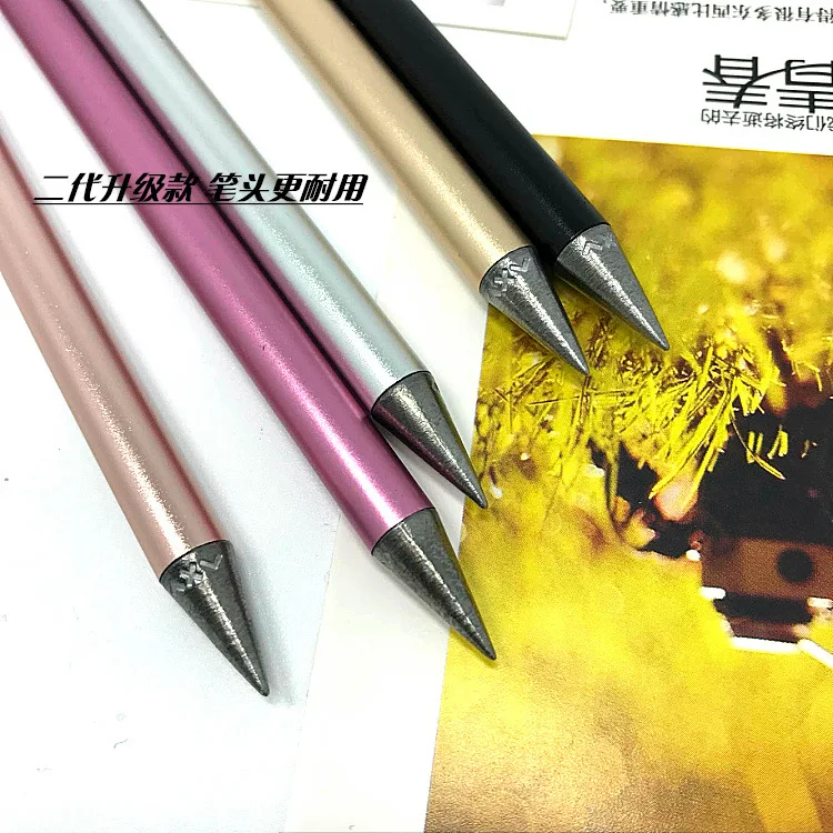 

supply pen creatures without ink pen creative metal pen old deathlessly pencil