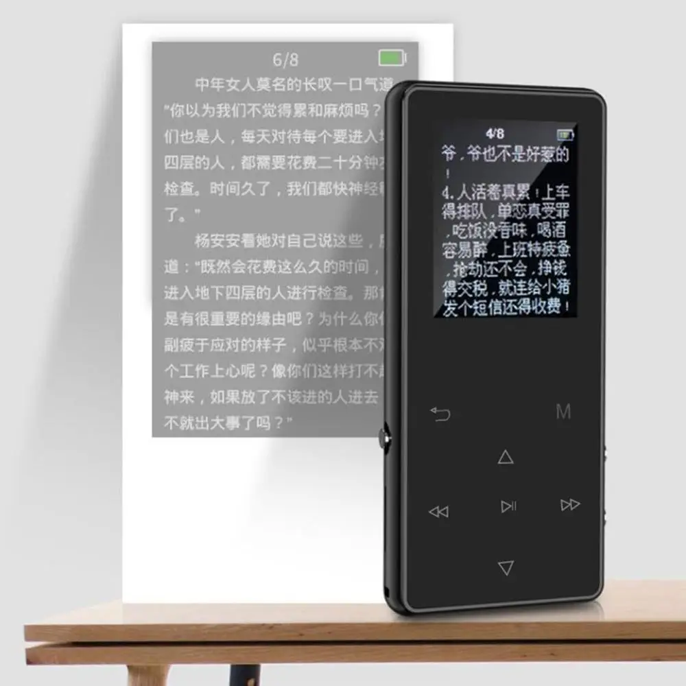 1,8 дюймов экран Mp3 K1 беспроводной с Mp3 Студенческая карта музыкальный плеер 8G сенсорный экран Mp3 музыкальный плеер