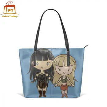 

Gabrielle Handbag Xena Gabrielle Lil CutiEs Top-handle Bags Trendy Pattern Leather Tote Bag Teenage Women Handbags