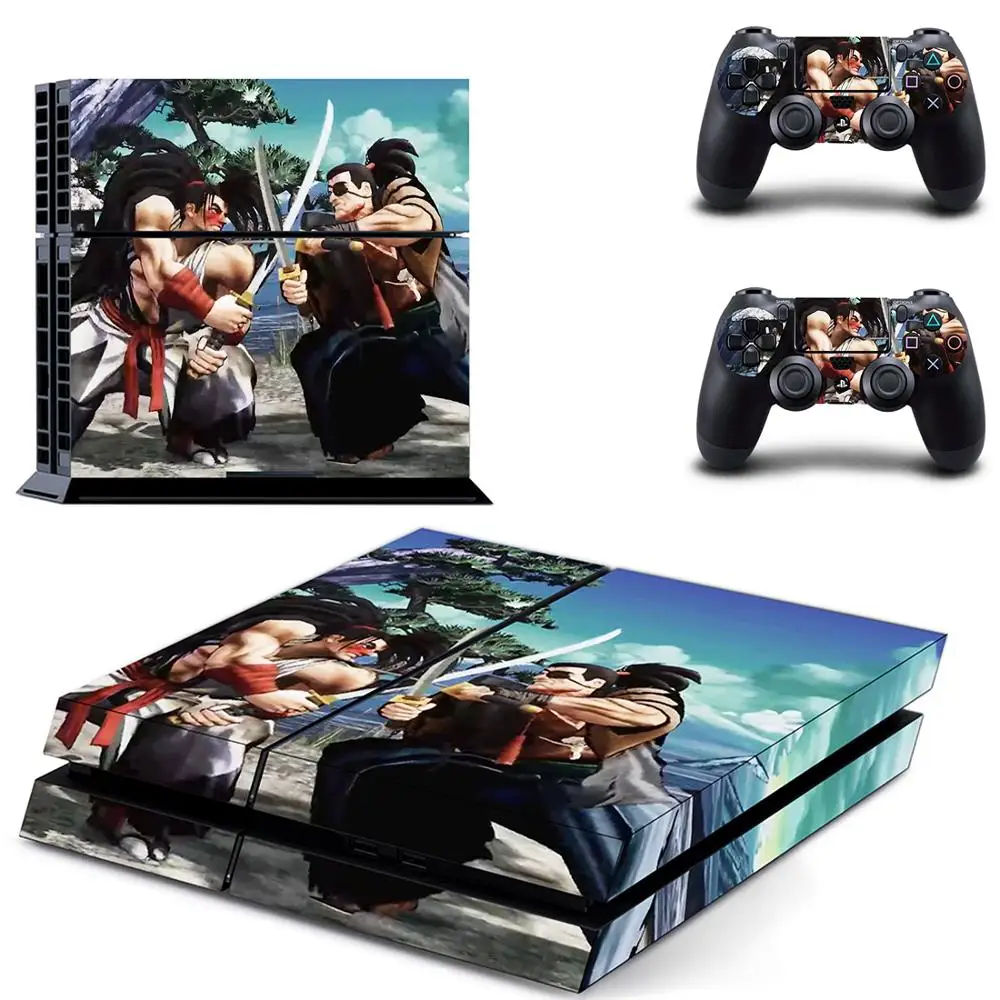 Samurai Shodown PS4 кожа винил PS 4 стикер s Play station наклейки Pegatinas для консоли playstation и 2
