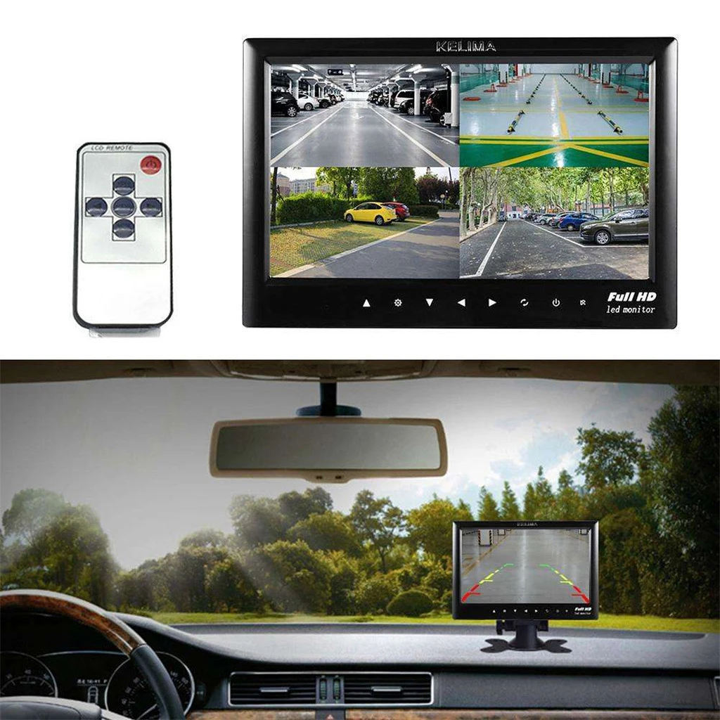 7inch LCD Display Car Rear View Camera Kit Car Monitor Reverse Backup