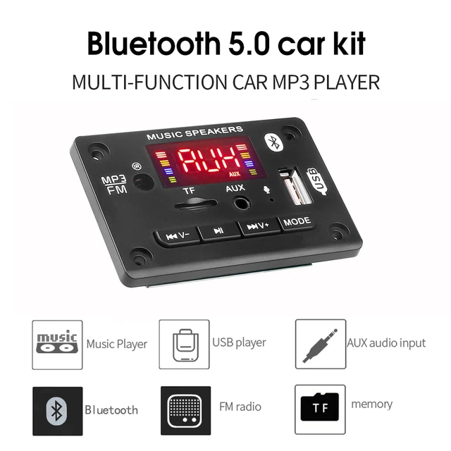 CDX-7613 - Kit Main Libre STEREO BLUETOOTH AUTORADIO FM AUTO LETTORE MP3 USB