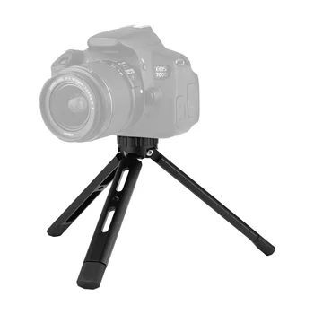 

Tabletop Folding Tripod Aluminum Alloy With 1/4 Screw Mount Function Leg Design for DSLR Camera Smartphone LED Light Stabilizer