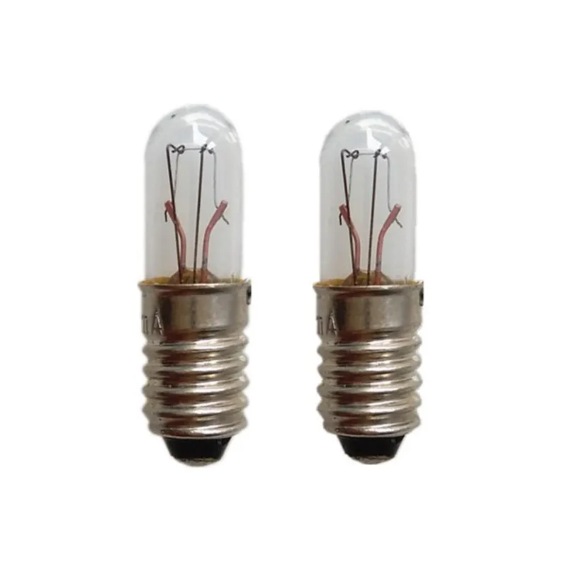 US $160.00 E5 Mini Indicator Light Bulb Screw 5mm 63V 12V 24V 01A Small Signal Indicator Lamp Yellow Light