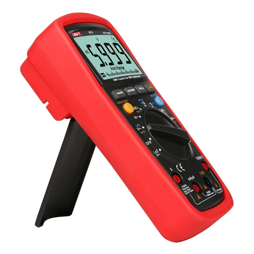 UNI-T UT139E True RMS digital multimeter, LPF (low pass filter) / LoZ (low impedance input) function / Temperature test