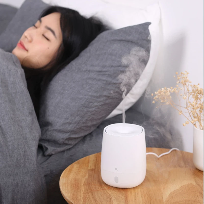 120ML Mini USB Ultrasonic Air Humidifier for Xiaomi Youpin Essential Oil Aroma Diffuser Mute LED Li