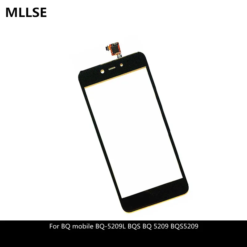 

Touch Screen Sensor Panel For BQ mobile BQ-5209L BQS BQ 5209 BQS5209 Touchscreen Front Glass Lens Digitizer With Adhesive tape