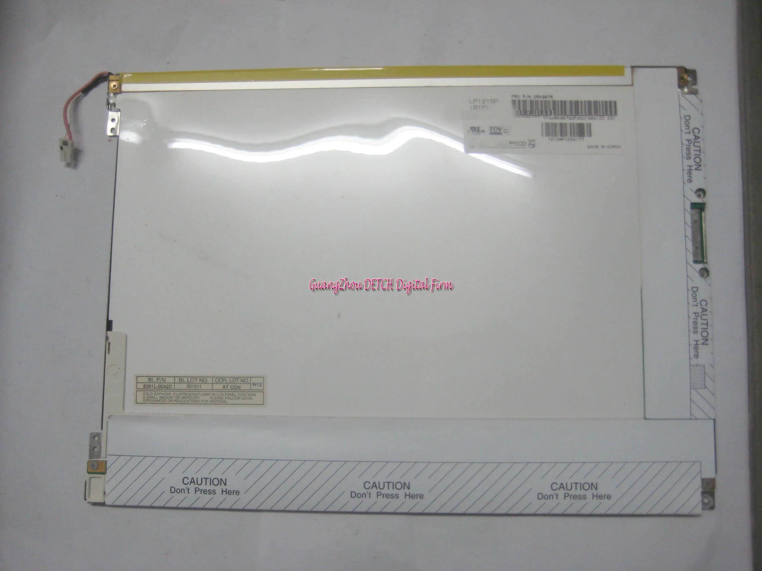 

Industrial display LCD screen 12.1-inch LP121SPC(B1PC) LCD screen
