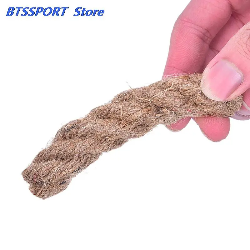 4Pcs Outdoor Survival Camping Waterproof Fire Lighter Waxed Ropes hemp Twine Cord Cigarette Candle | Спорт и развлечения