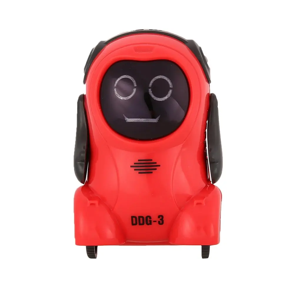 DDG-3 Интеллектуальный умный робот RC Мини карманный диктофон для записи голоса радиоуправляемый робот-Регистратор рукоятка, вращающаяся на 360 градусов, игрушки для детей, подарки