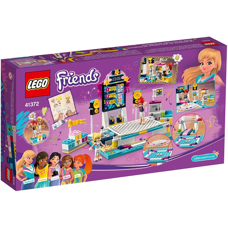 

June New Products Lego LEGO Good Friend Series 41372 Stephanie's Gymnastics Performance GIRL'S Building Blocks Toy