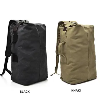 Traveling Backpack Backpack Field Survival Camping Bag High Capacity Canvas Men Outdoor Travel Outdoors Practical Picnic 6