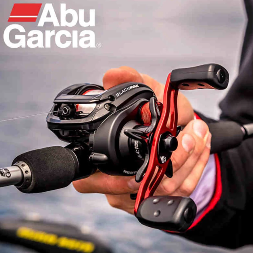 Abu Garcia Black Max Низкопрофильная катушка для Baitcast BMAX3 катушка для капель воды правая/левая алюминиевая катушка для рыбной ловли Максимальное сопротивление 8 кг
