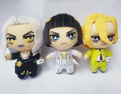 NEW Jojoss Bizarre Adventure Golden Wind Plush Buccellati Abbacchio Fugo plush doll