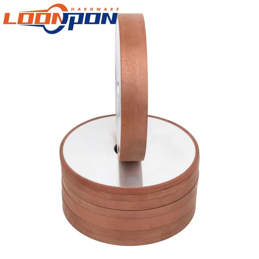 Flat Diamond Grinding Wheel 150mm parallel Grinding Circle for Tungsten Steel Milling Cutter Tool thickness 6-25mm