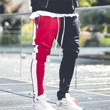 Джинсы для женщин в стиле бойфренд мужские длинные цветной блок уличные Лоскутные молнии эластичные тонкие повседневные брюки карандаш Calca Masculina E23