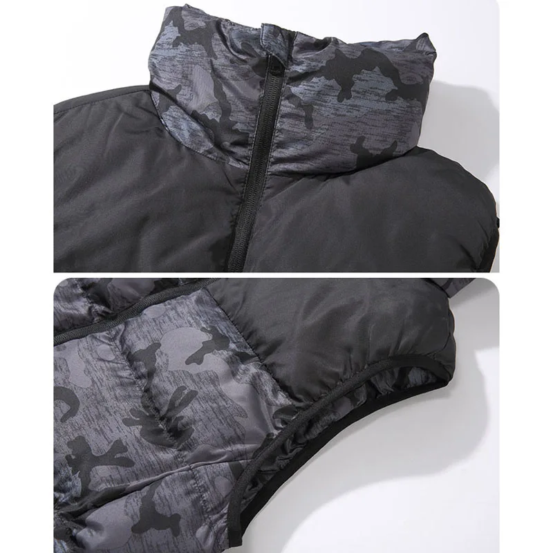 USB Electric Heated Warm Vest Men Women Winter Rechargeable Heating Coat Jacket 3 Select Mode 45℃ Literally Hot