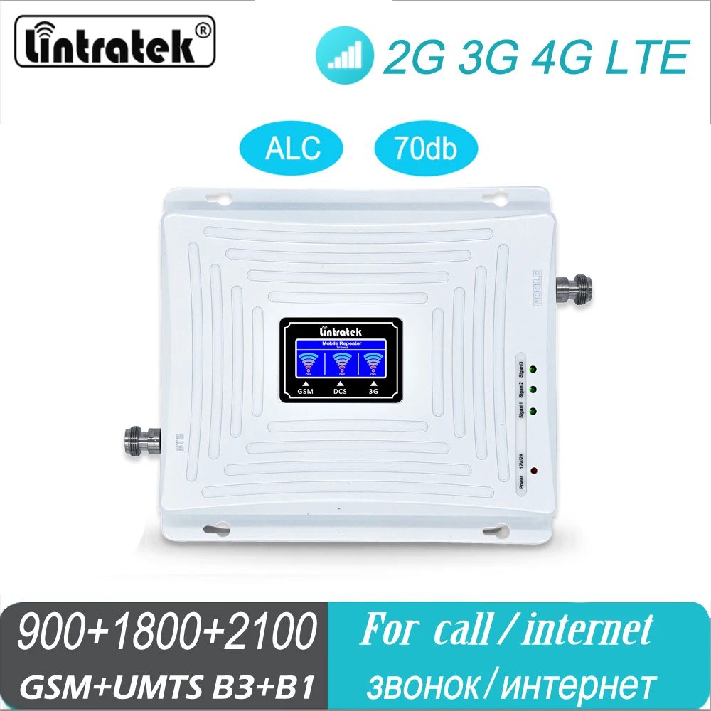 Lintratek Mobile Amplifier Tri Band Repeater 900