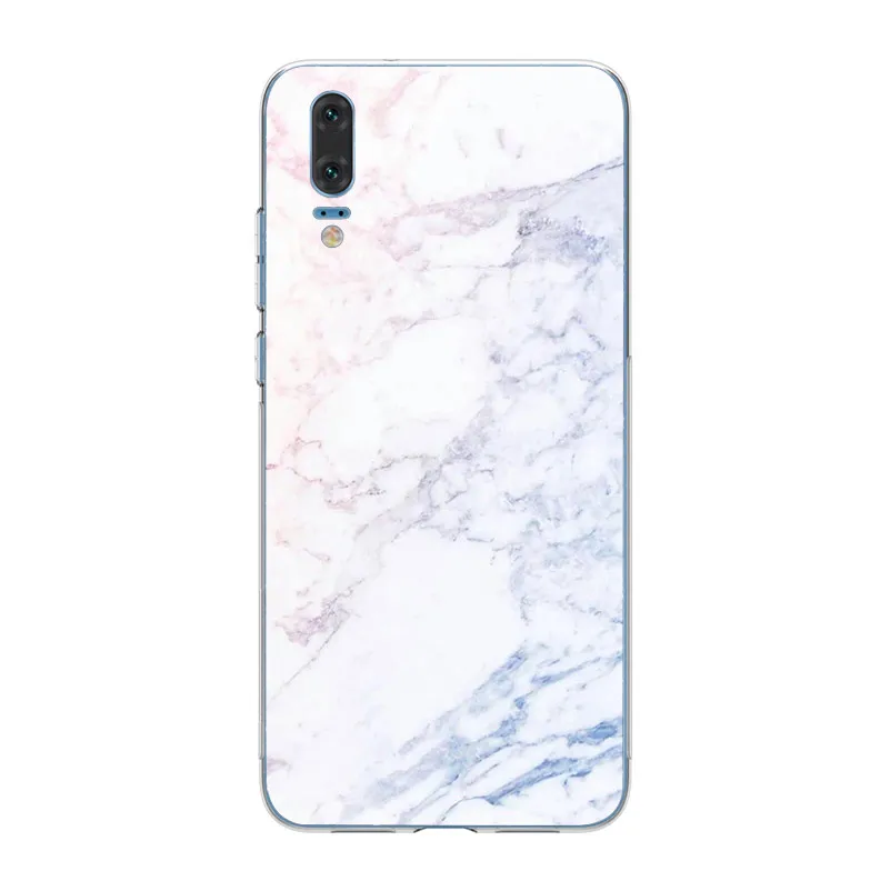 Ciciber мраморный для Huawei P20 P30 P10 P9 P8 Lite Pro Plus 2017 мягкие чехлы телефонов из ТПУ Mate 20 10 9 X