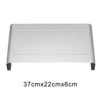 

Aluminum Alloy Bracket Computer Monitor Stand Base Anti-slip Screen Riser Holder DU55