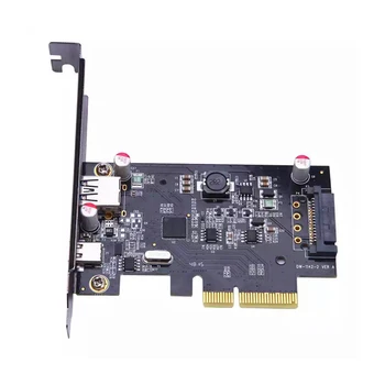 

SATA 15-pin power connector TXB052PCI Express PCIe to USB Type A Type C riser card