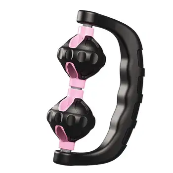 

Hand-Held Massager Fitness Ball Roller Muscle Relax Massage Multifunctional Home Gym Workout Stick Roller Massager