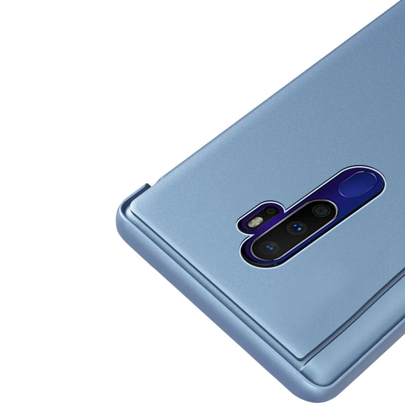 Для OPPO A9 /A5 горизонтальный откидной кожаный чехол-накладка с подставкой для мобильного телефона