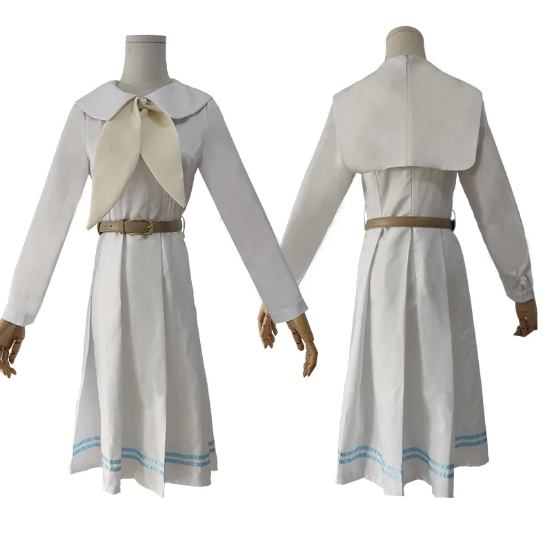 Anime Beastars Haru Cosplay Costume Girl Female School Uniform White