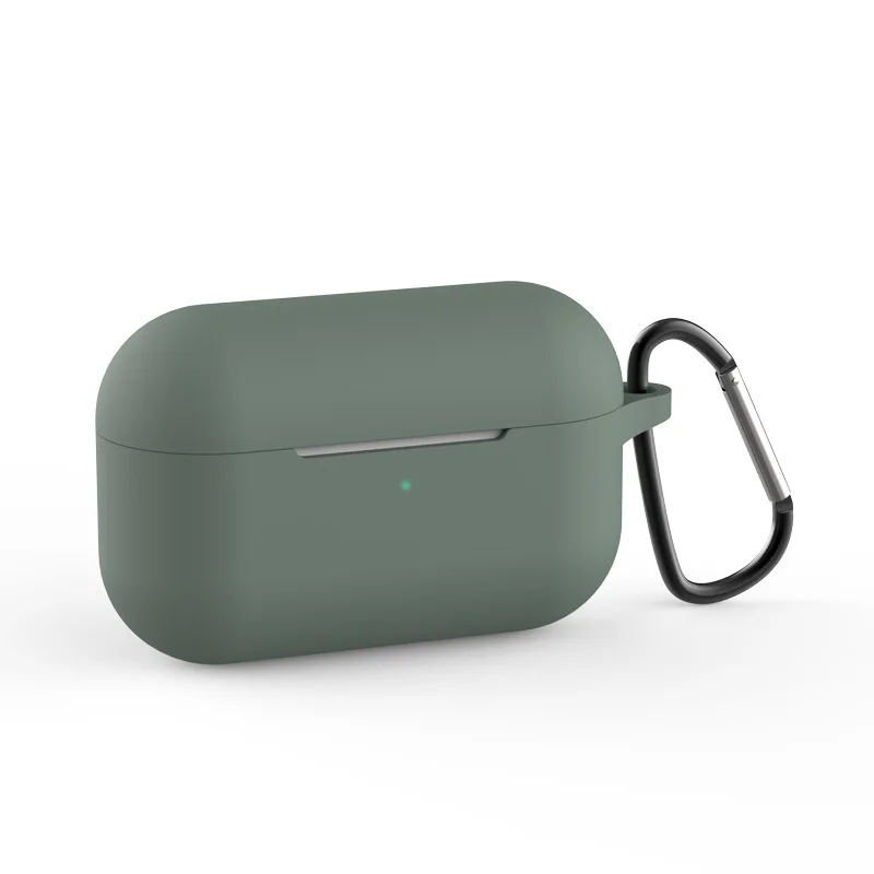 hook-ZH Силиконовый чехол для Airpods Pro, чехол, беспроводной Bluetooth для apple airpods pro, чехол, чехол для наушников, чехол для Air Pods pro 3, Fundas - Цвет: hook-ZH