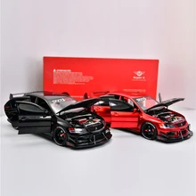 

Super A Mitsubishi 1/18 EVO9 LancerEvolution IX Modified Alloy Car Model