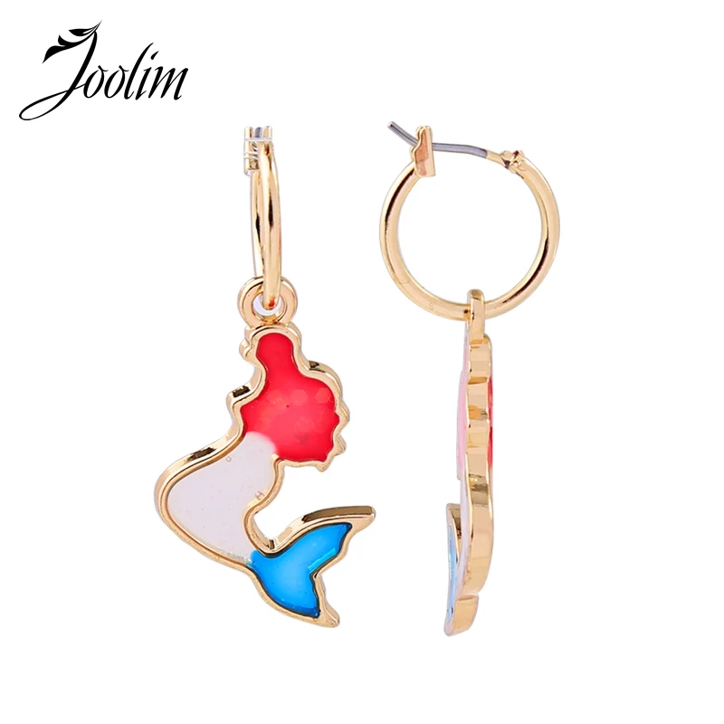 

Joolim Cute Enamel Hoop Earring Cute Earring Gift