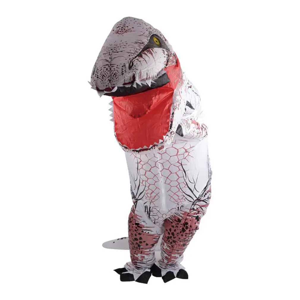 Забавный надувной костюм динозавра на Хэллоуин, надувной костюм тираннозавра, косплей, одежда для сцены - Цвет: child