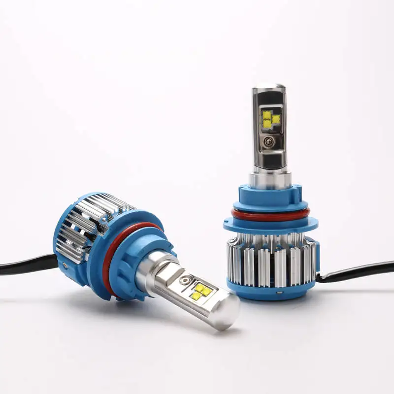 Xenplus 2 шт. автомобиль свет светодиодный H11 Turbo H4 H3 H7 H8 H9 H1 HB3 HB4 H27 H13 фара Cree чип 8000LM 12V лампа с CANBUS для авто - Испускаемый цвет: 9004 HB1