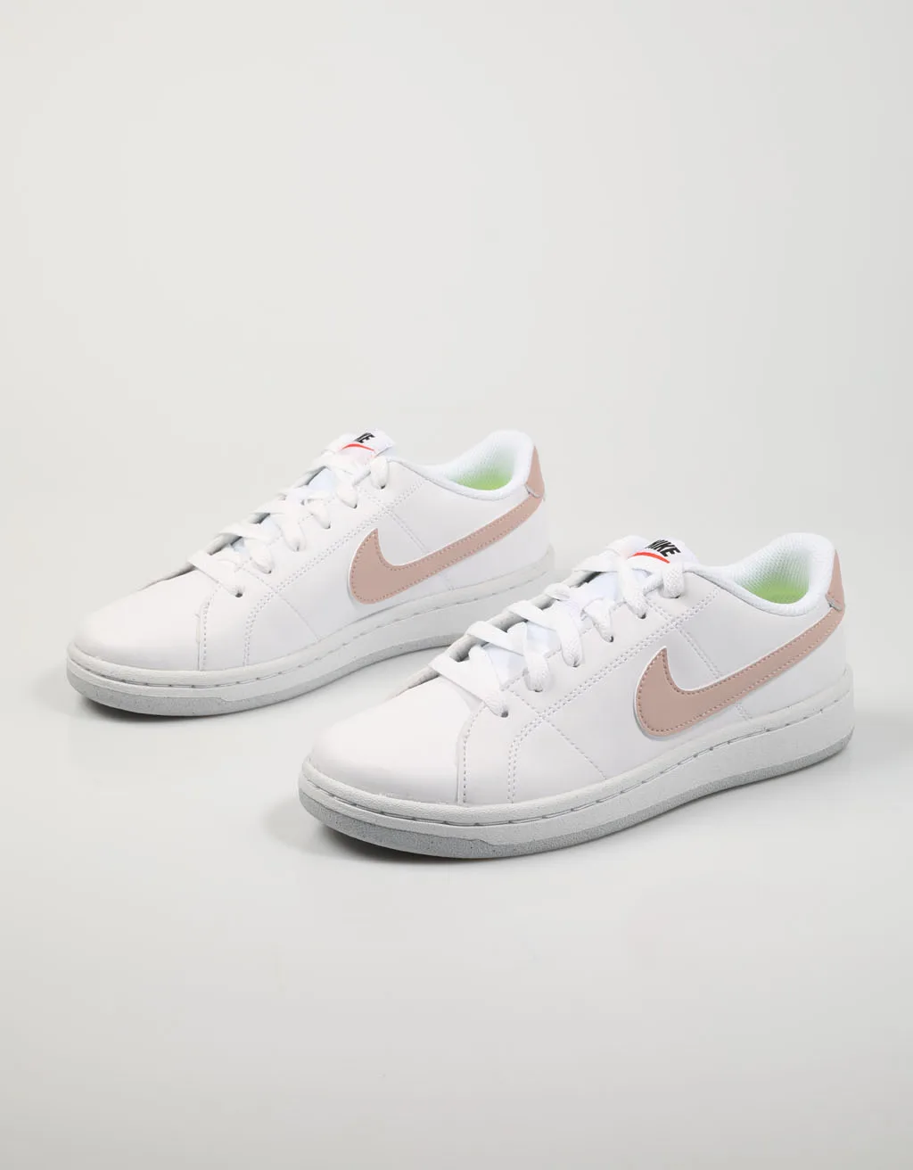nike white leather trainers womens