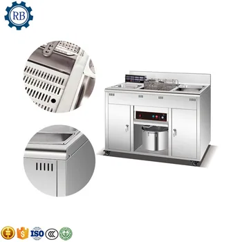 

Easy Operation kfc chicken breading frying potato chips frying machine Chicken French Fries Frying Machine Frying Machine