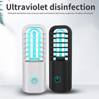 

UV Germicidal Lamp Rechargeable Uv Sterilizer Light Home Ultraviolet Light Bulb In Addition Mite Lights Ozone Sterilization Lamp