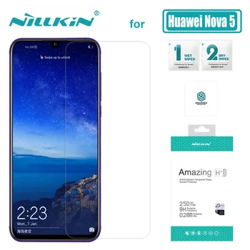 

Huawei Nova 3 4 5 3i 5i Pro Glass Nillkin Tempered Glass Screen Protector H+ Pro Nilkin 2.5D for Huawei Nova 5 4 3 5i Pro Glass