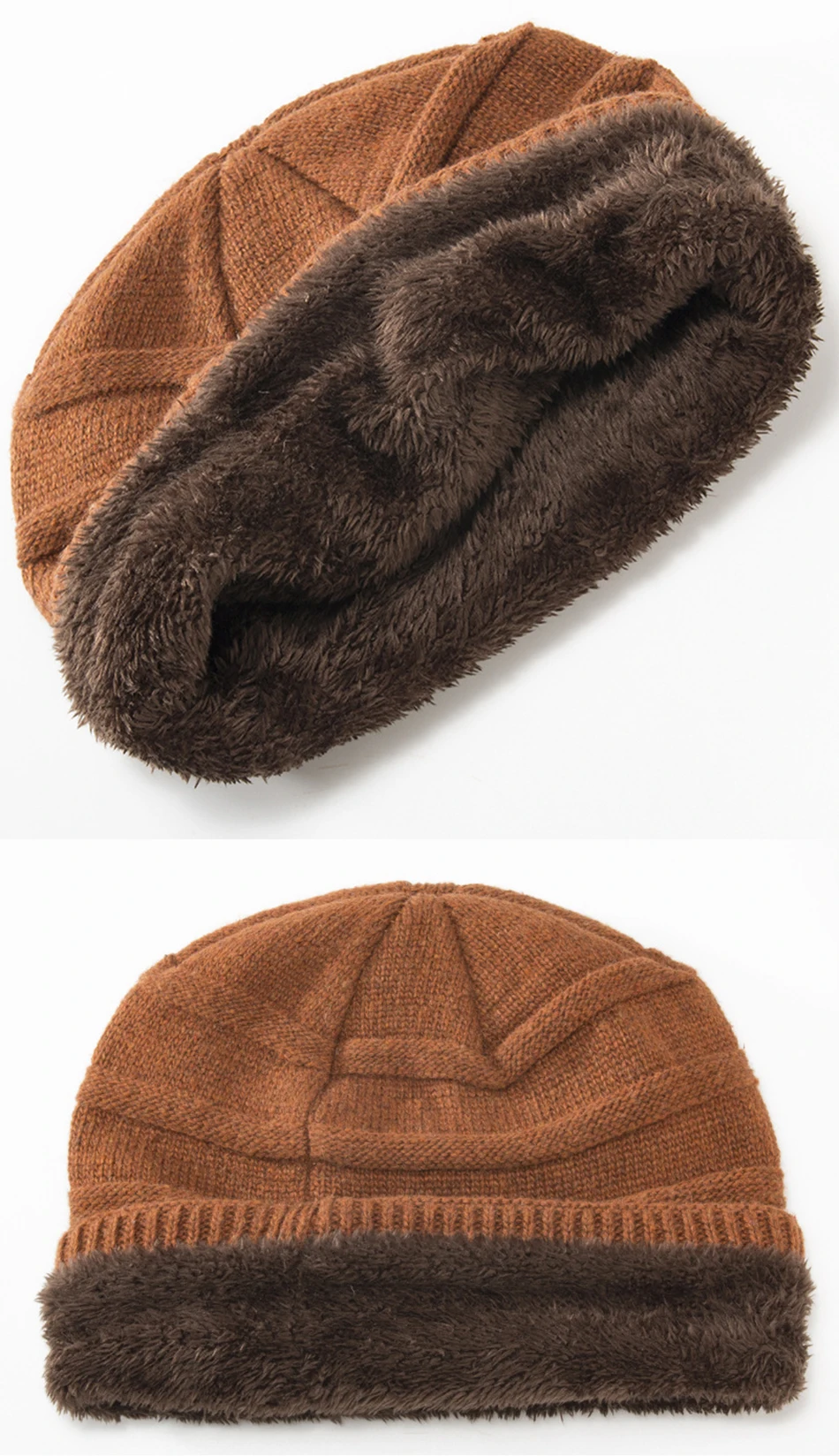 FS Высокое качество шерсти вязаный Рыбак Beanie зима для женщин Открытый Лыжный ветрозащитный Уха Защиты Slouchy Мешковатые Шапочка Hat