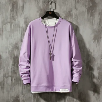 

Streetwear Men Hoodies Sweatshirts Casual Solid Sweatshirt Men 2020 Spring Pullover Hoodies