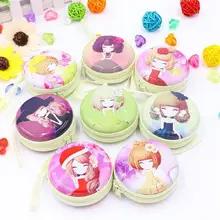 Хит, унисекс, Женская мини сумка для монет, милая круглая гарнитура, Париж, Эйфелева башня, на молнии, кошелек для монет, для ключей, мини кошелек, сумка, Новинка