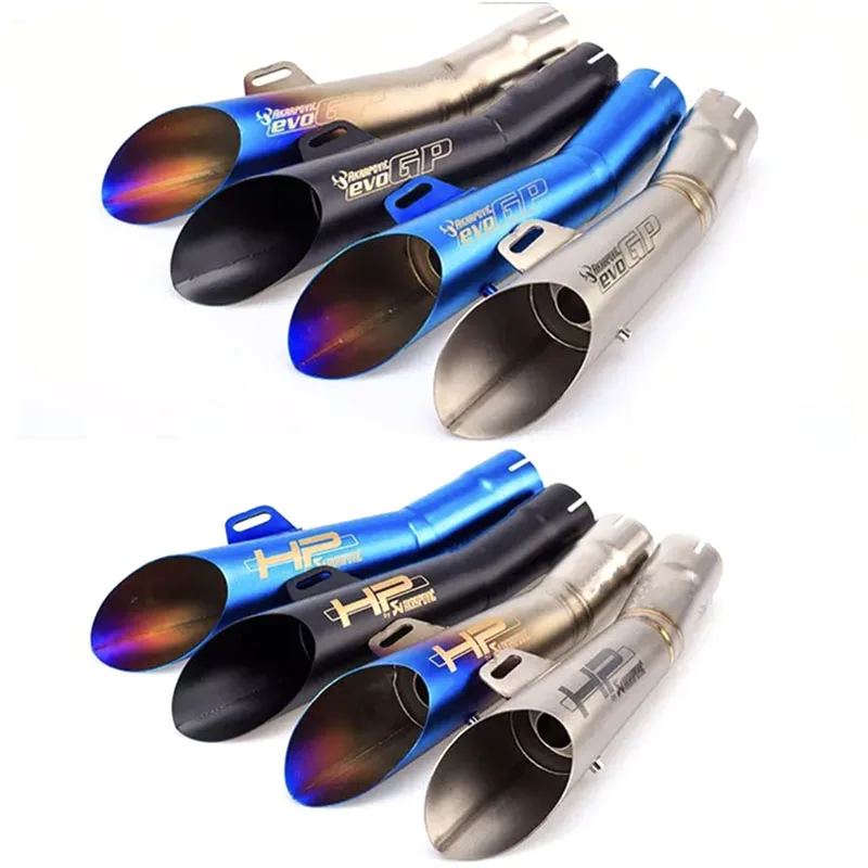 

Motorcycle Exhaust Pipe Muffler Bike Motorcross Scooter Escape Akrapovic Modified Exhaust System GY6 For Yamaha YZF R6 Exhaust
