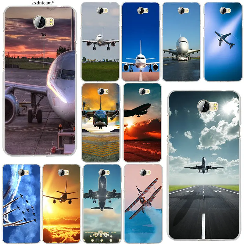 Чехлы для телефонов Airplane Fly Travel мягкие силиконовые чехлы Huawei P8 P9 P10 Lite Mate 10 Pro Y5 Y6 Y3 II
